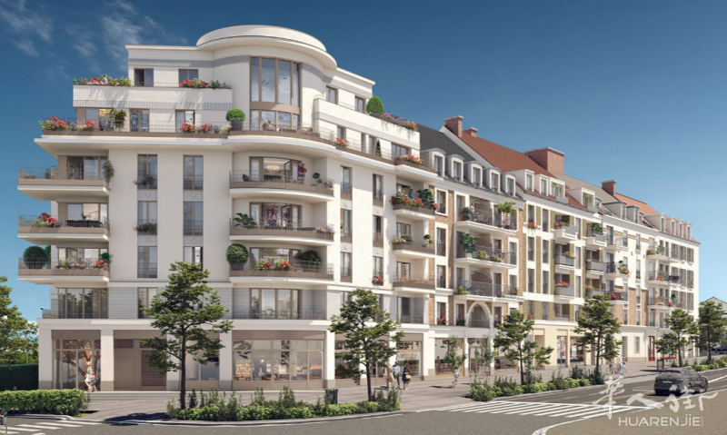 J线步行2分钟，16分钟到小巴黎圣拉扎尔，95省富人区CORMEILLES EN PARISIS市中心花园洋房
