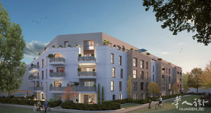 🏠大巴黎93省Aubervilliers新房🏡, 近地铁🚇的新房✅年底就交付🔑