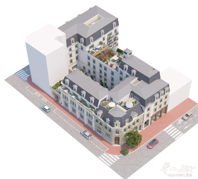 巴黎92省富人区Rueil-Malmaison市中心洋房,欢迎联系咨询