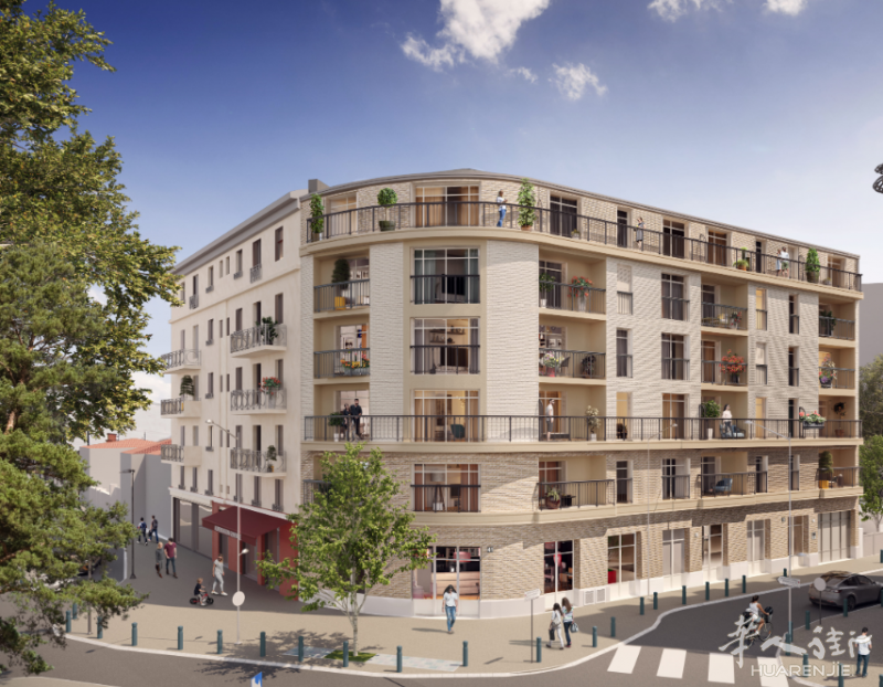 Aubervilliers市政府黄金地段法式新房，自住有增值税减免，欢迎联系咨询