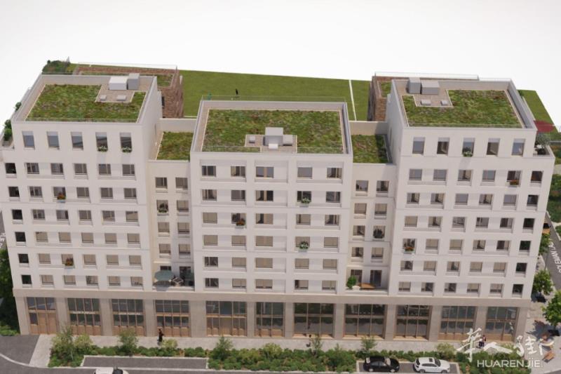 Pantin新房地铁7号线Fort d'Aubervilliers步行5分钟,两房一厅自住价35万6起