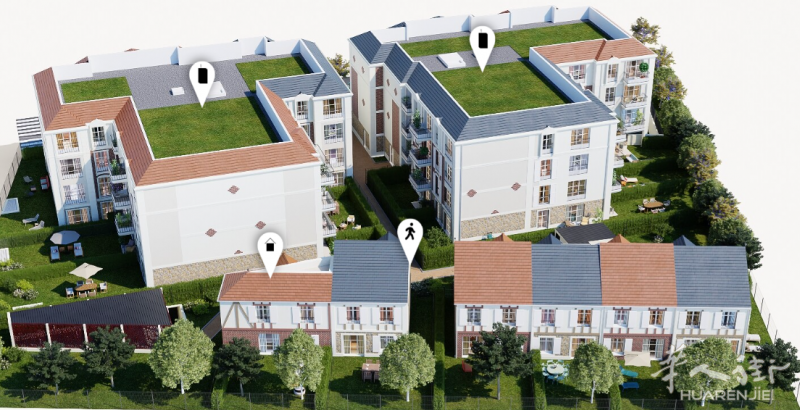 巴黎77省Chelles 2商圈旁600米，别墅三房一厅🏡42万4起，欢迎联系咨询