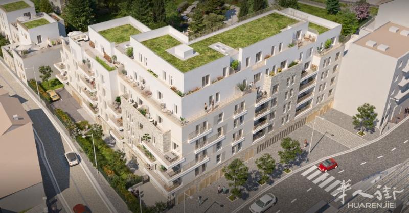 地铁7号线步行6分钟,La courneuve新盘不容错过!两房一厅自住价24万3起
