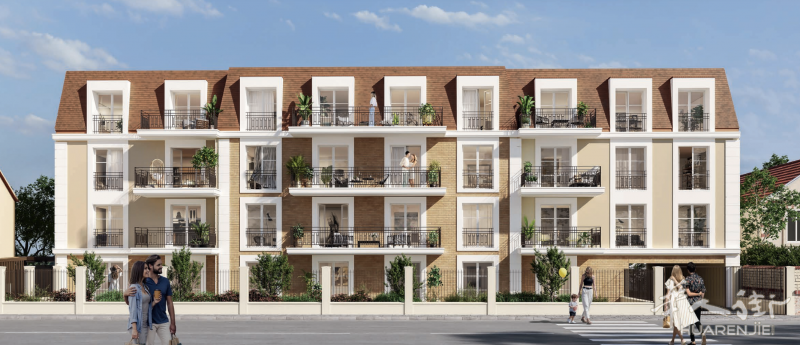 🏠大巴黎78省CHATOU 新房🏡, 乘坐A线直达La Défense商圈‼️