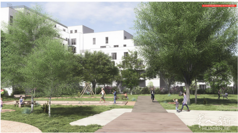 93 La courneuve 最新楼盘 进地铁!!