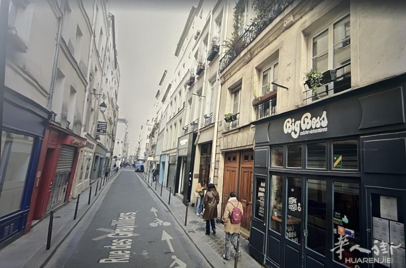 巴黎3区 Boulevard Sint martin 店铺卖墙