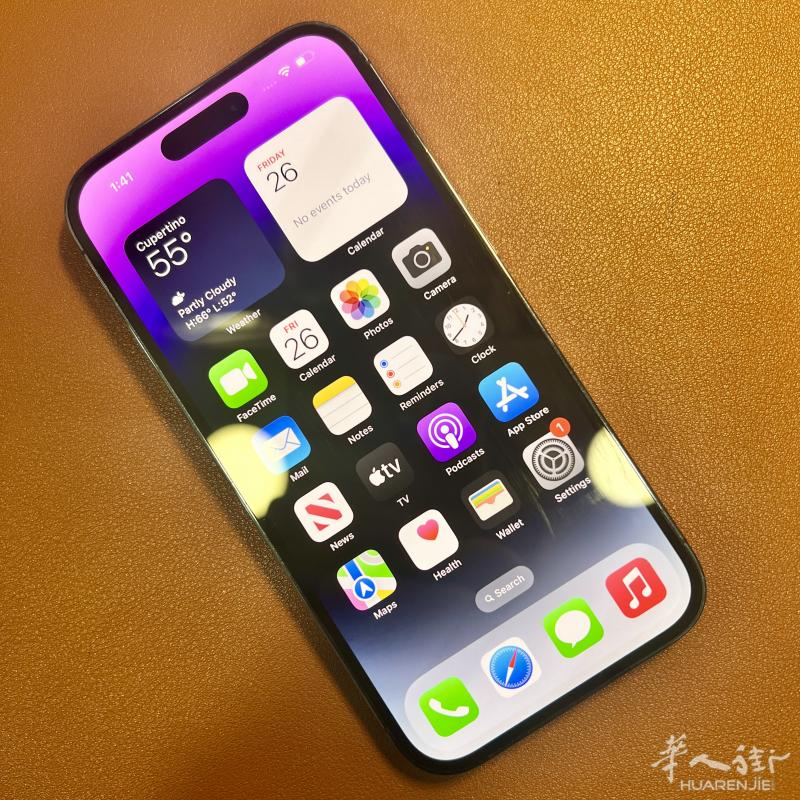 【优佳优品】八成新 - Apple iPhone 14 Pro 128GB €649.00 - 原装电池-状态 89% - 12 个月 优佳售后保修*