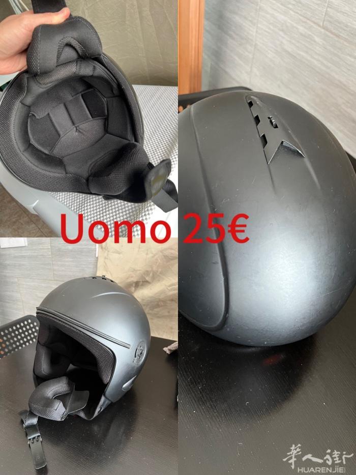 卖二手摩托车头盔，男款女款 都有  卖加热防水手套 20€ 微