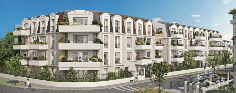 🏠大巴黎95省 LE PLESSIS BOUCHARD新房🏠 , 位于巴黎20公里处🔥, 可乘RER C/H线🚄