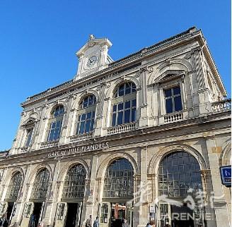 Lille Flandres里尔火车站里小奶茶摊位出租 无转让费无入门费