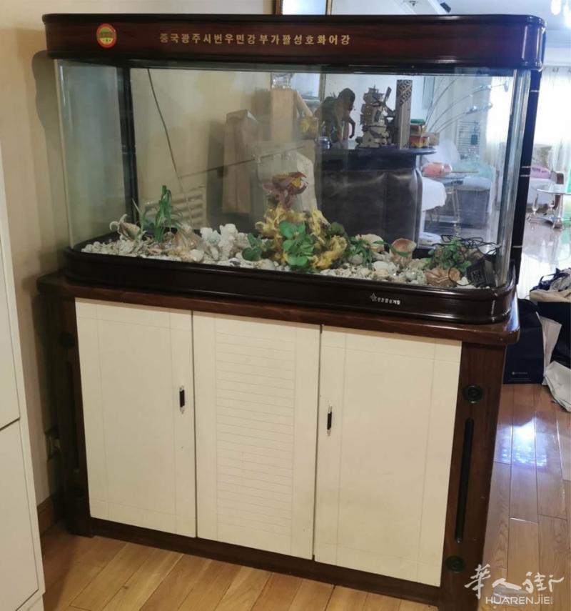 精品鱼缸带柜子 出手