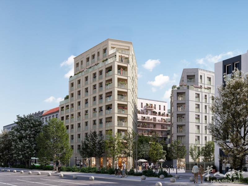 93 Stade de  France 法兰西体育场附近新楼盘 近巴黎 A1  交通方便 性价比高