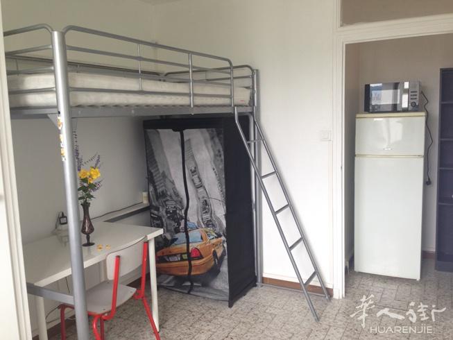 编号201 房补后150欧/月 studio 格勒诺布尔 grenoble 格勒 市中心 空房 出租