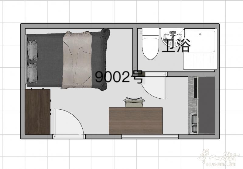编号9002 房租 590欧/月 studio 大巴黎 paris 94400 vitry sur seine 94省