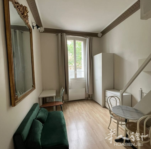 长短租 16区近6/9号线Trocadéro站 23平Loft studio