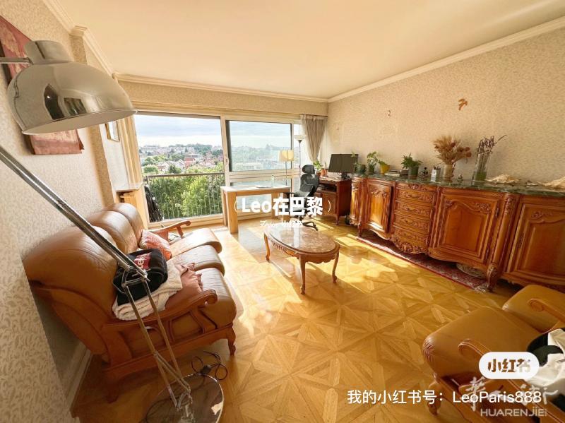 巴黎92 Bourg la reine 富人区68平两室一厅集中供暖电梯公寓外租