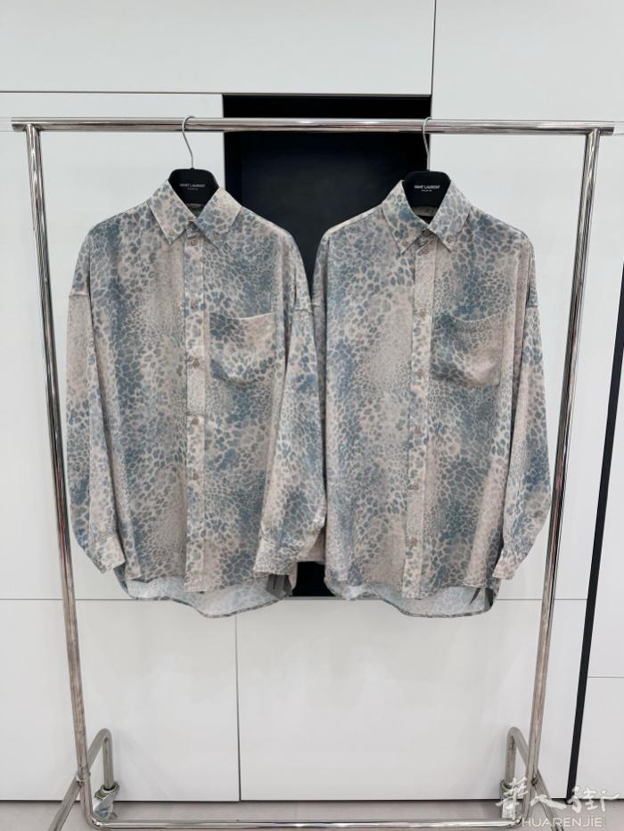 Balenciaga 2024SS 豹纹海浪衬衫  原版购入开发，随意对比市面任