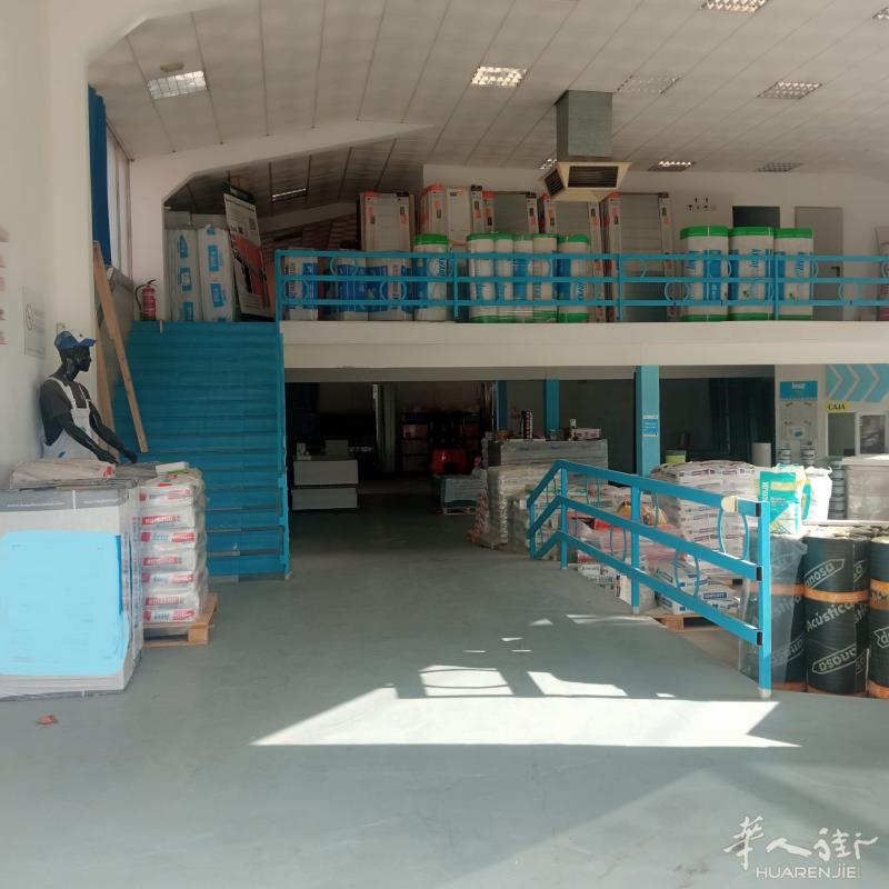 600m仓库，商店和仓库连在一起，位于MORALEJA DE ENMEDIO。租金 €3,600/月