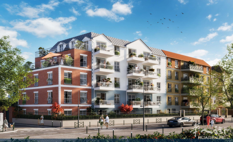 ‼️送公证费➕6000欧减免➕TVA 5.5%💥🏡大巴黎93省LE BLANC-MESNIL新盘上线‼️