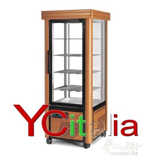 木制蛋糕展示柜 75x75x186 h