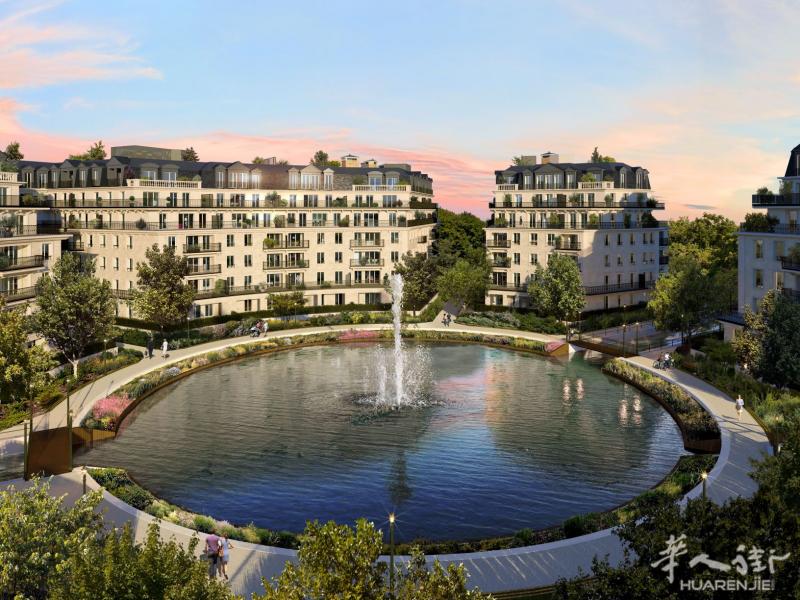 🏠大巴黎省92省Le Plessis-Robinson高端新公寓💎环湖而建🖼️