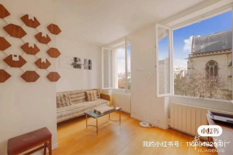 近16区 92省Boulogne 33平一室一厅带家具公寓