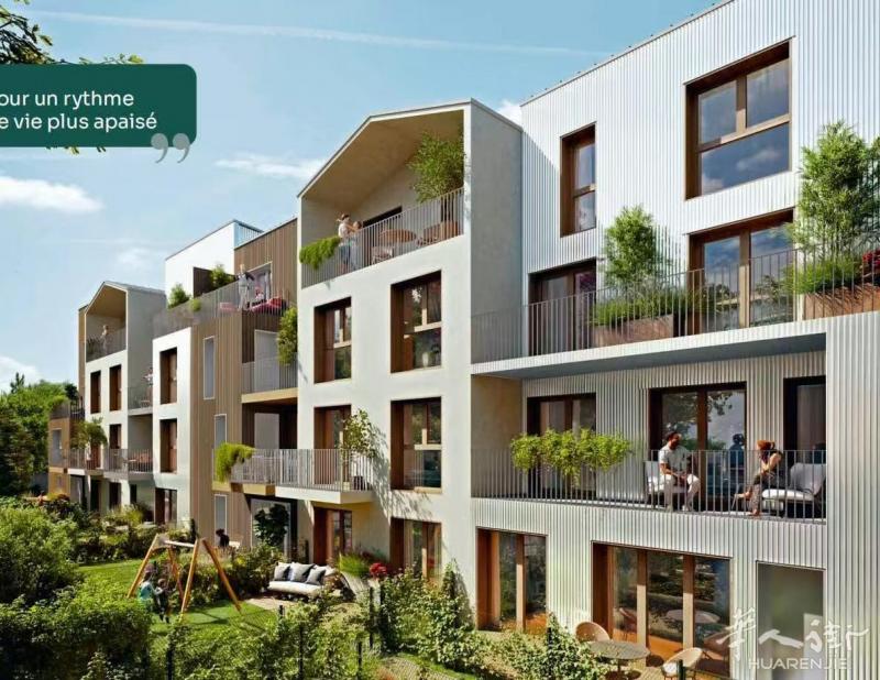 🏠大巴黎92省富人区Sceaux新房🏡, 在樱花🌸公园 , 近地铁14号线