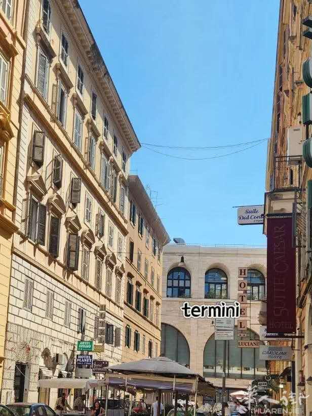 罗马 termine 火车站B&amp;B 大床房 独立卫
