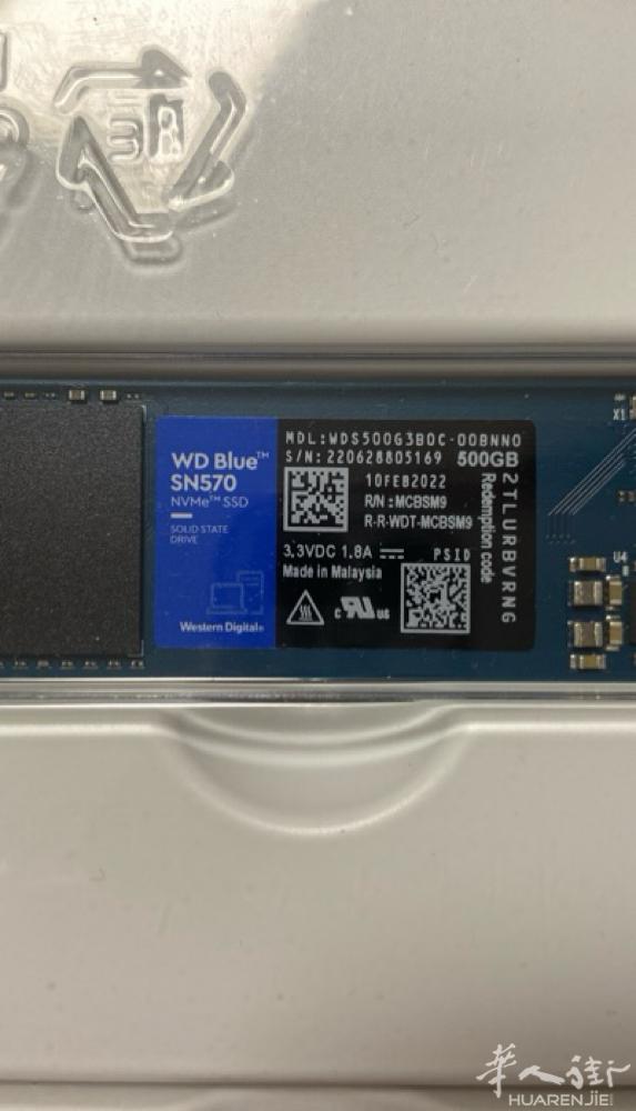 出二手500gb固态 不带原装盒 WD Blue SN570 +w: Ha_bl
