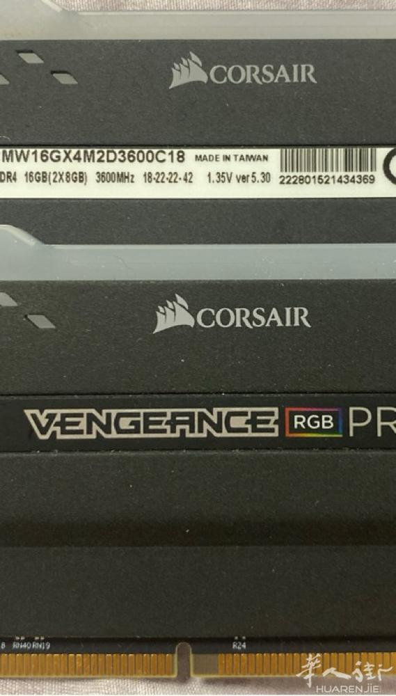 出二手8x2 3600内存条 不带原装盒  Corsair Vengeance