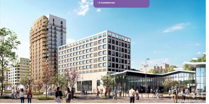 双地铁-94 Creteil， 地铁8号站口上面和正在修建的15号线.地面是大型