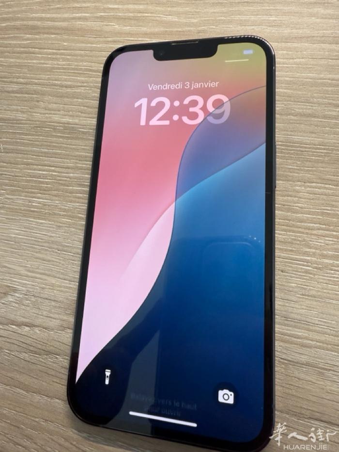 因换新手机 出一台自用iphone 13 pro 256G 苹果店购买 付发票