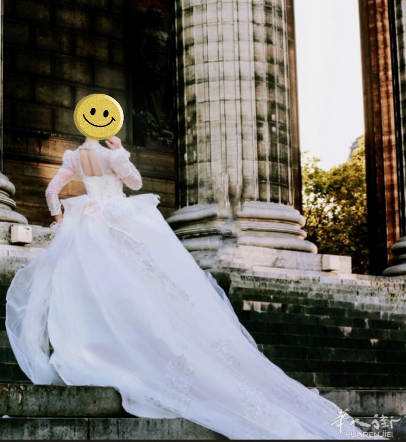 巴黎出售高级二手婚纱