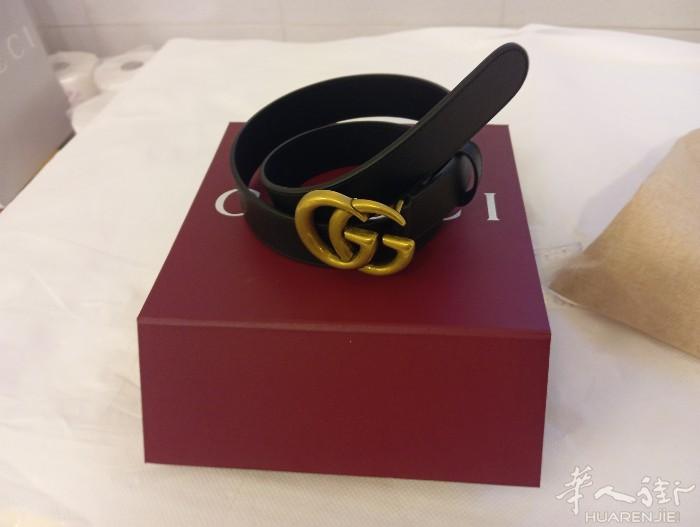 出全新Gucci皮带，70cm,3cm，带礼盒包装