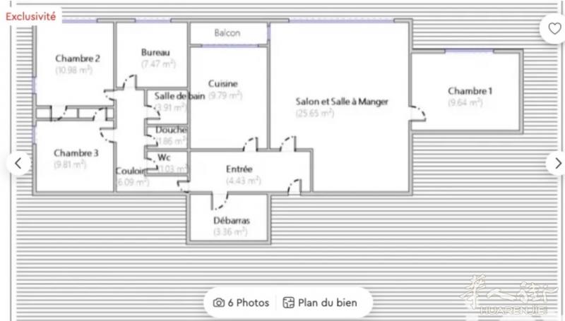 Bobigny 二手房 🏠T5四房一厅 出售