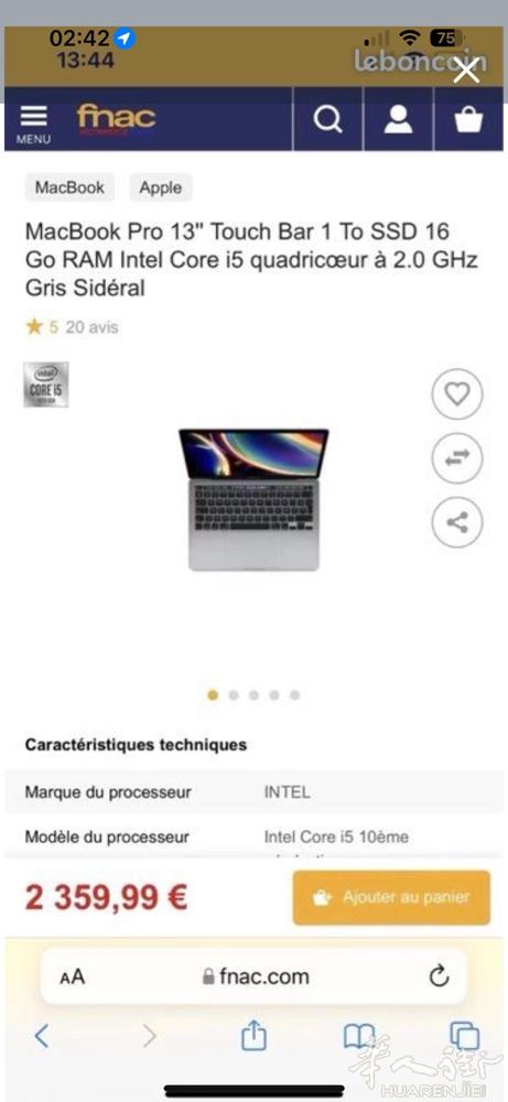 出售一台mac pro 2022 13英寸 高配 一直闲置 基本全新没有使用痕迹