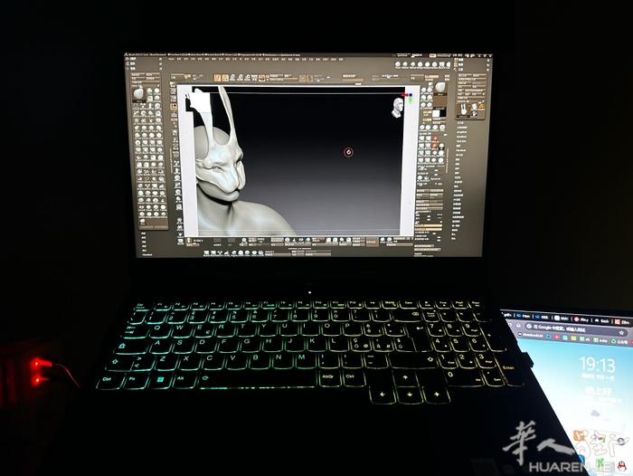 米兰出游戏本 去年购入的 联想 Legion 5 高性能笔记本，搭载 AMD R