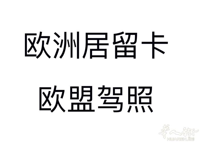 专业 自由工 居留卡