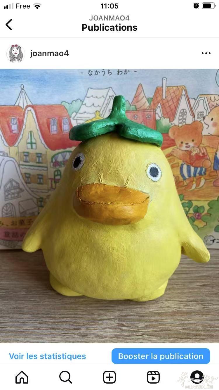 甩卖手工陶艺作品-千与千寻的鹅