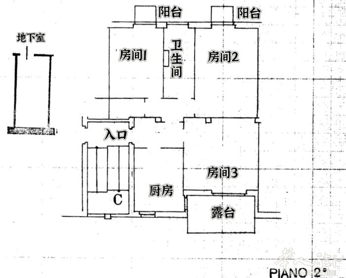 出售米兰Uruguay地铁两室一厅