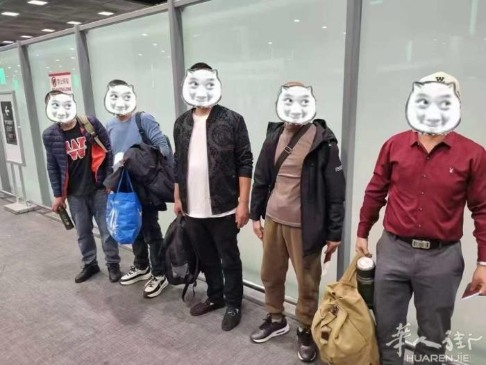 护照边控出镜，管控区不让出，机场劝导人员，一条龙服务