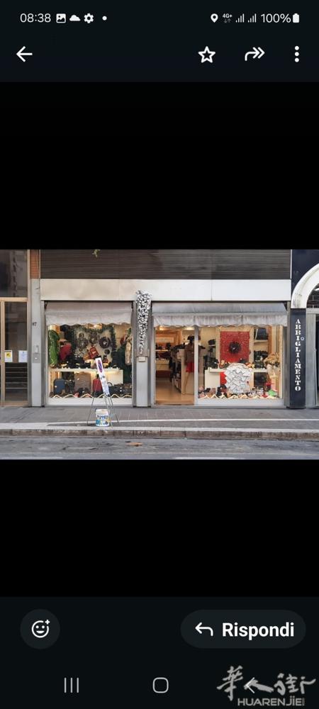 Arezzo 市中心 店面转让 地址 VIA  Vittorio veneto