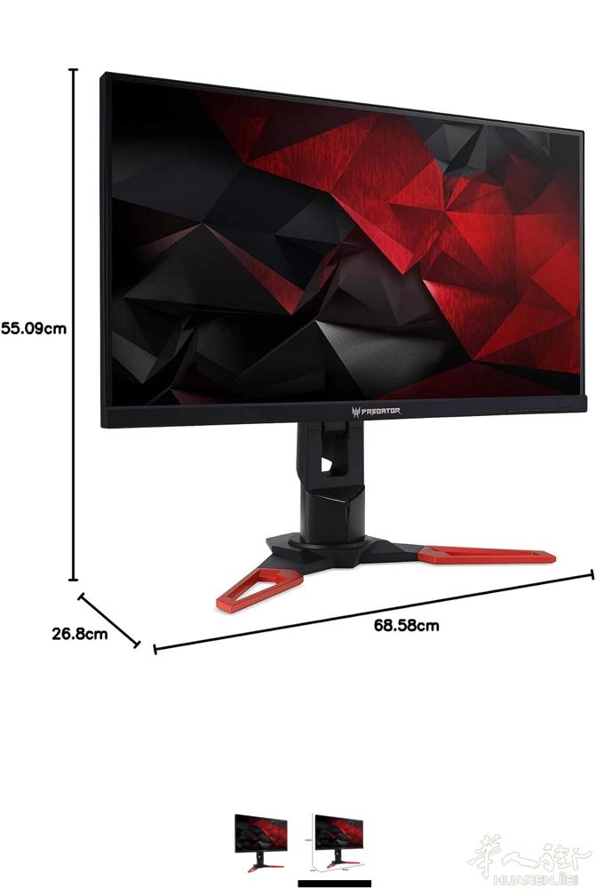 电竞显示器+4K专业显示器 出两个二手显示器 【宏基掠夺者XB271HU  2.