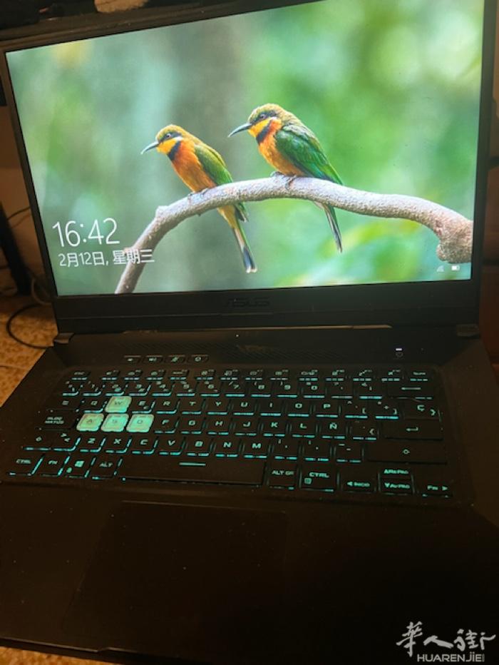 出一台二手tuf笔记本米兰自提 CPU：i7-11370H 3.30GHz RA