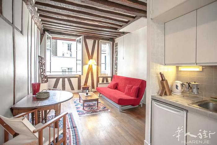 巴黎5区25平米一居室studio，12 Rue de l'Hôtel Colb