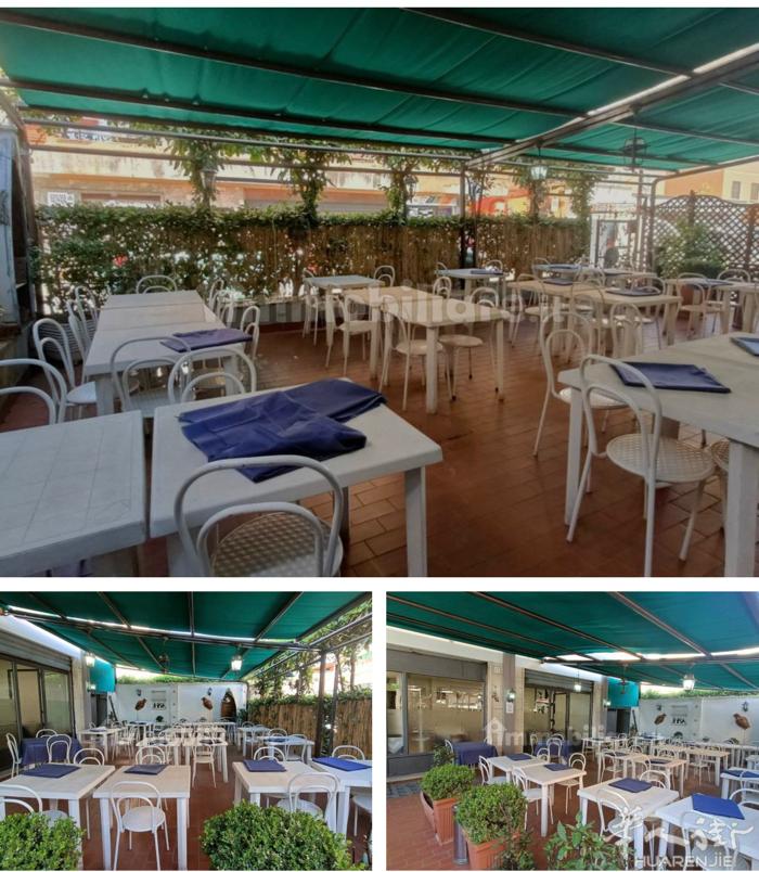 罗马市意大利人PIZZERÀ,/RISTORANTE  披萨饭店 面积187平方