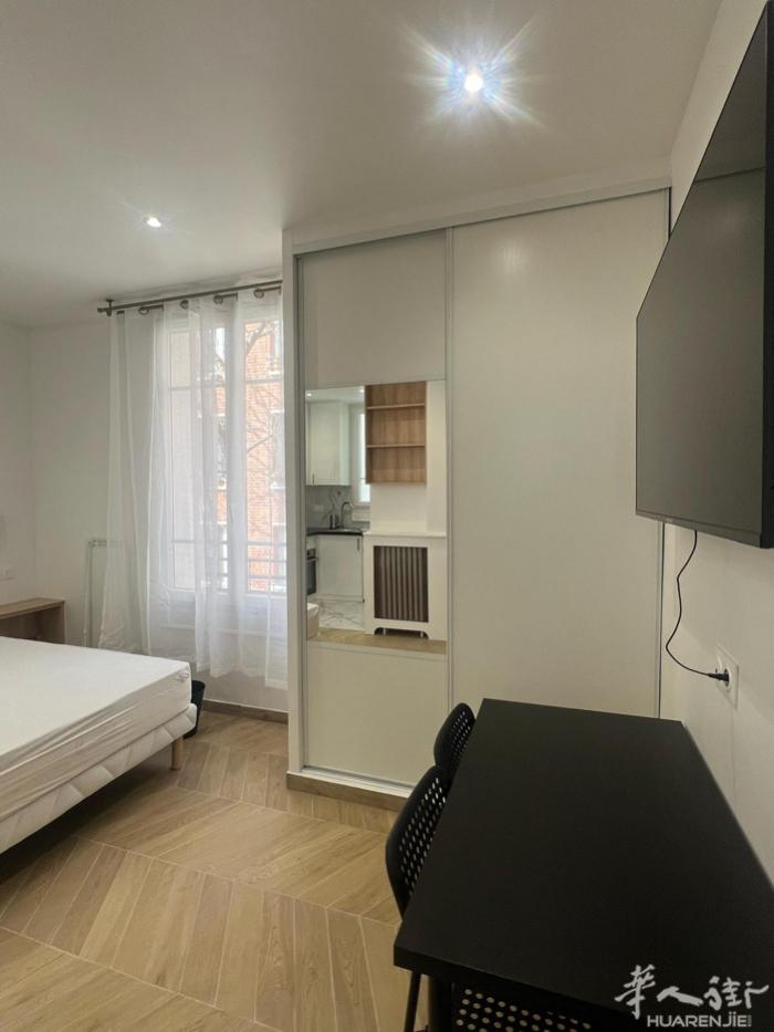 巴黎13区studio出租  地址：Rue Bellier-Dedouvre
