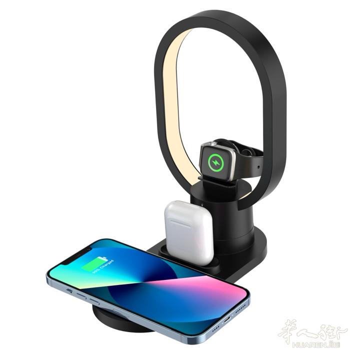 批发无线充三合一 更多款式报价表请联系