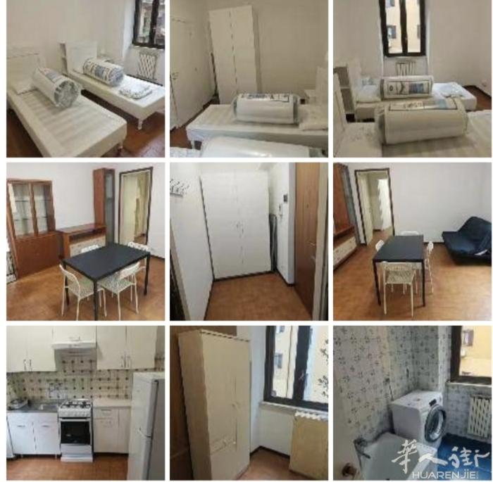 立马起租！黄线brenta地铁口一室一厅出租.两张单人床 可住两人 客厅沙发床.