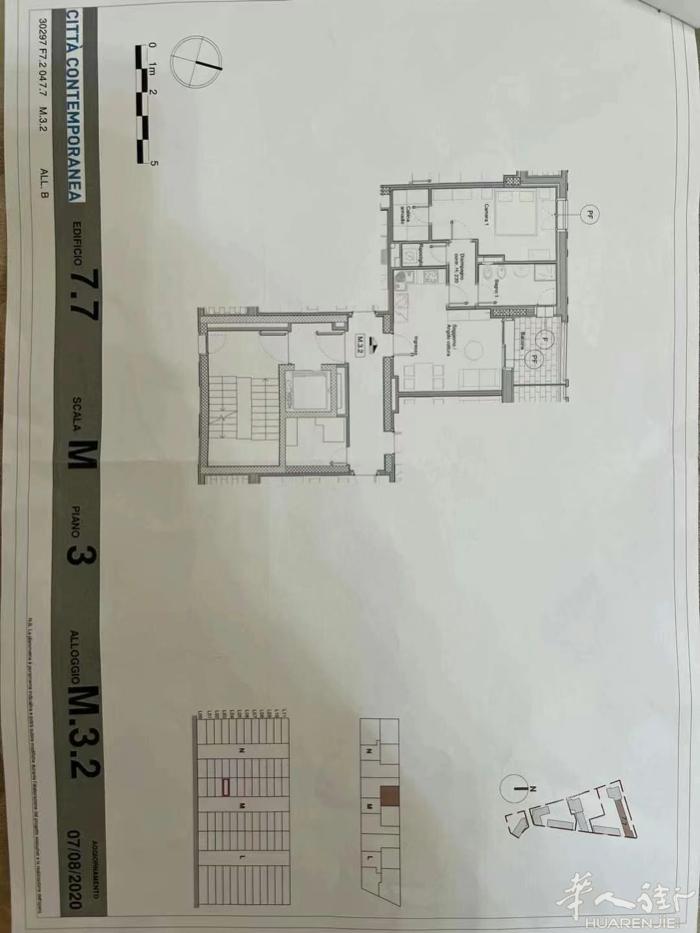 出售米兰新建公寓！  米兰新建公寓， 近molino dorino，2房一厅97